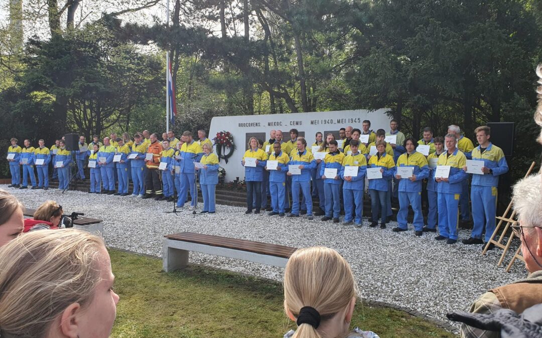 Herdenking Hoogovensmonument
