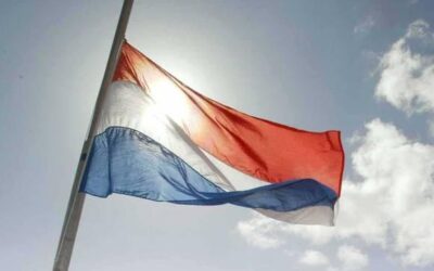 Vlag half stok