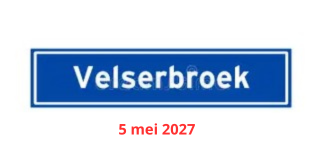 Bevrijdingsdag 2027 vieren we in…….Velserbroek